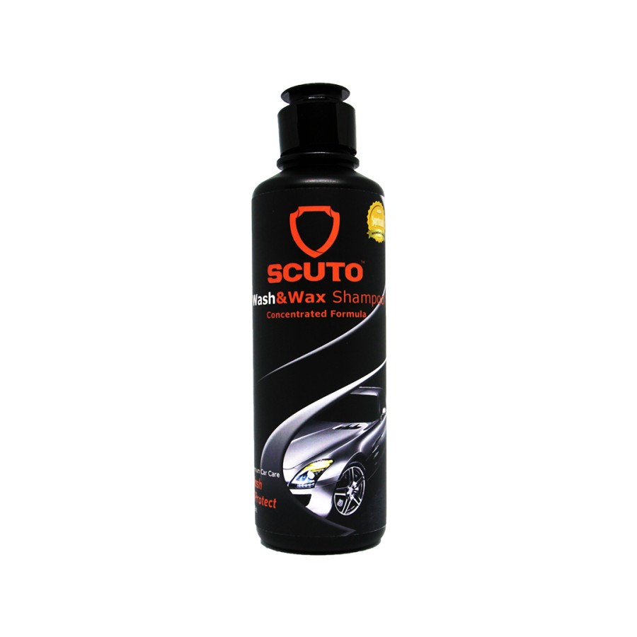 Paket hemat Scuto Wash & Wax Shampoo - 3 botol 250ml - Image 2